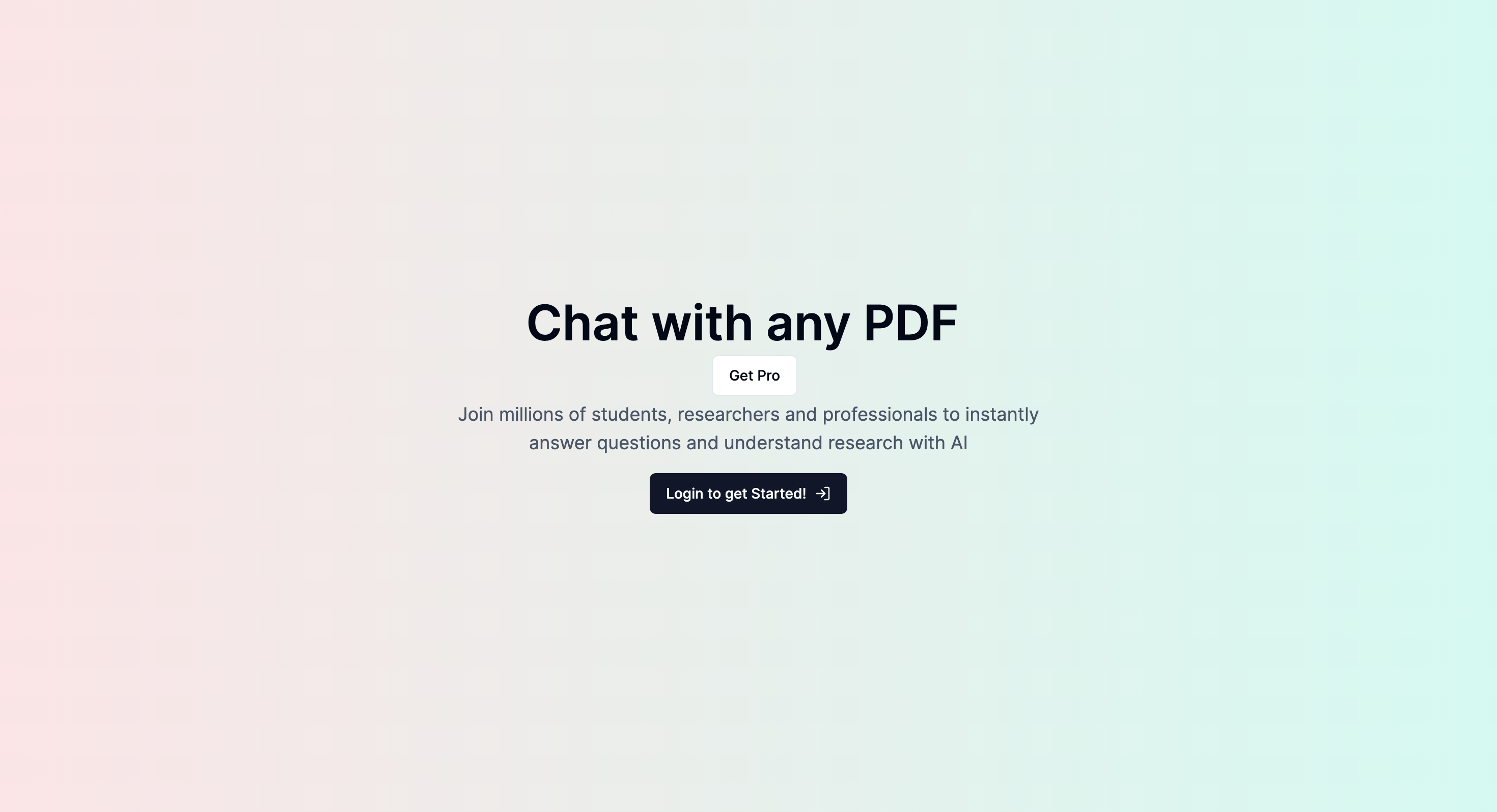 VectorChat - PDF Interaction Platform